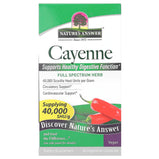 Nature's Answer - Cayenne, 90 Vegetarian Capsules