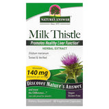 Nature’s Answer - Milk Thistle Seed Standardized, 60 Capsules