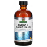 Nature's Answer - Omega-3, Black Seed Oil, Orange, 8 OZ