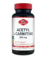 Olympian Labs, ACETYL L-CARNITINE 500 mg, 60 Capsules| Maple Herbs