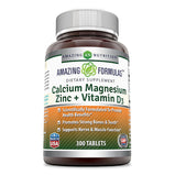 Amazing Formulas Calcium Magnesium Zinc Vitamin D3