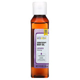 AURA CACIA®, Aromatherapy Body Oil, Relaxing Lavender (4 oz) | Maple Herbs