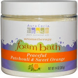 AURA CACIA®, Foam Bath, Patchouli & Sweet Orange (14 oz) | Maple Herbs