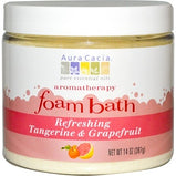AURA CACIA®, Foam Bath, Refreshing Tangerine & Grapefruit (14 oz) | Maple Herbs