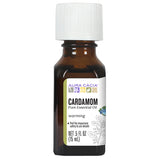 AURA CACIA®, Cardamom Essential Oil (0.5 oz) | Maple Herbs