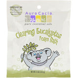 AURA CACIA®, Clearing Eucalyptus Foam Bath For Kids (2.5 oz) | Maple Herbs