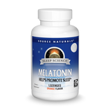 Source Naturals, Sleep Science® Melatonin 5mg (50,100,200) Orange Lozenge| Maple Herbs