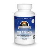 Source Naturals, Sleep Science® Melatonin 3mg (60,120,240) Tablet| Maple Herbs