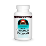 Source Naturals, Mega Chromium Picolinate™ 300mcg (60,120) Tablet| Maple Herbs