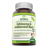 Herbal Secrets Echinacea & Goldenseal Root 450 Mg