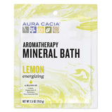 AURA CACIA®, Lemon Mineral Bath (2.5 oz) | Maple Herbs