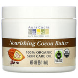 AURA CACIA®, Nourishing Cocoa Butter (4 oz) | Maple Herbs