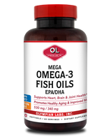 Olympian Labs OMEGA 3 FISH OILS (120 Softgels) | Maple Herbs