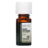 AURA CACIA®, Organic Peppermint, Essential Oil (0.25 oz) | Maple Herbs