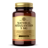 Solgar, NATURAL ASTAXANTHIN 5 MG SOFTGELS (30,60) | Maple Herbs
