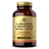 Solgar, L-ARGININE/L-ORNITHINE 500/250 MG VEGETABLE CAPS (50,100) | Maple Herbs
