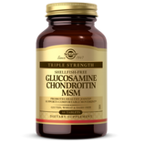 Solgar, TRIPLE STRENGTH GLUCOSAMINE CHONDROITIN MSM (SHELLFISH-FREE) TABS (60,120) | Maple Herbs
