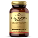 Solgar, L-GLUTAMINE 500 MG VEGETABLE CAPS (50,100,250) | Maple Herbs