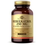 Solgar, RESVERATROL 250 MG WITH RED WINE EXTRACT SOFTGELS (30,60) | Maple Herbs