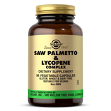 Solgar, SAW PALMETTO & LYCOPENE COMPLEX VEGETABLE CAPS (50 Count) | Maple Herbs