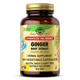 Solgar, SFP GINGER ROOT EXTRACT VEGETABLE CAPS (60 Count) | Maple Herbs