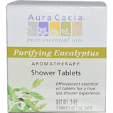 AURA CACIA®, Shower Tablets, Purifying Eucalyptus (3 oz) | Maple Herbs