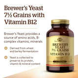 BREWER’S YEAST 7 1/2 GRAINS WITH VITAMIN B12