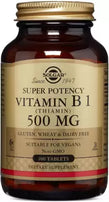 Solgar, Vitamin B1 (Thiamin) 500 Mg