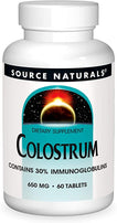 Source Naturals, Colostrum 650mg