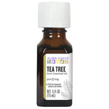 AURA CACIA®, Tea Tree Essential Oil (0.5 oz) | Maple Herbs